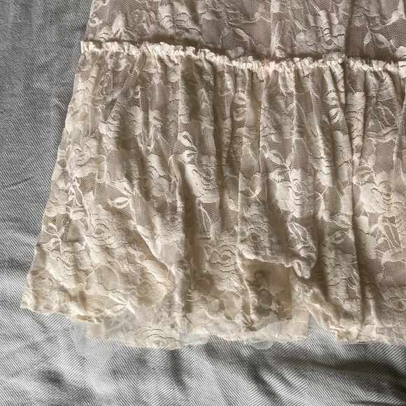 Posh & Peanut Girls Cream Baby Doll Dress - Picture 3 of 11